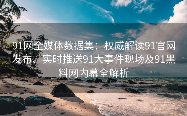 91网全媒体数据集：权威解读91官网发布、实时推送91大事件现场及91黑料网内幕全解析