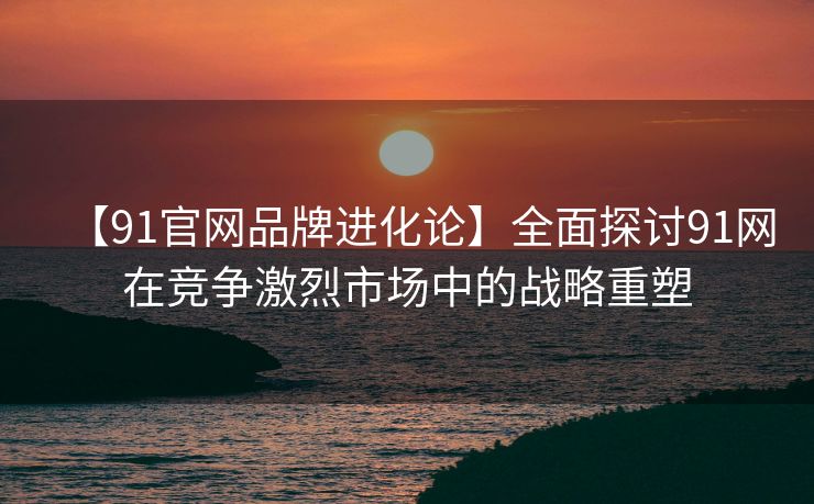【91官网品牌进化论】全面探讨91网在竞争激烈市场中的战略重塑