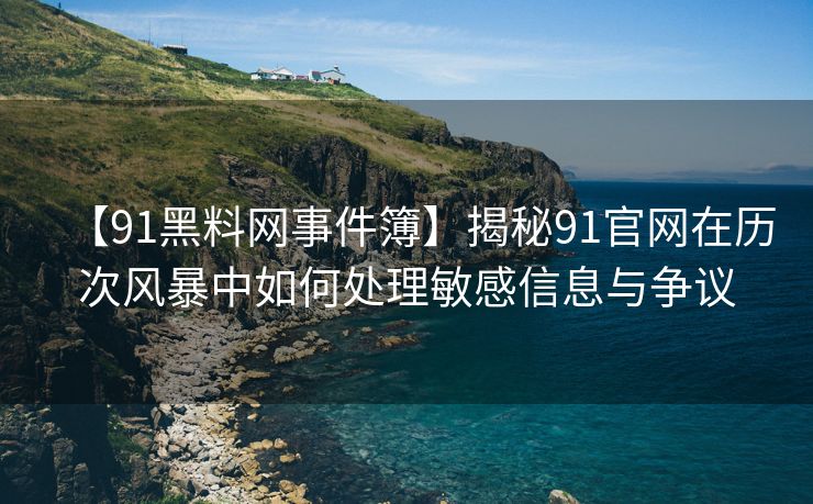 【91黑料网事件簿】揭秘91官网在历次风暴中如何处理敏感信息与争议